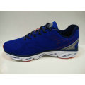 Dark Blue Breathable Chaussures de jogging à lacets pour hommes